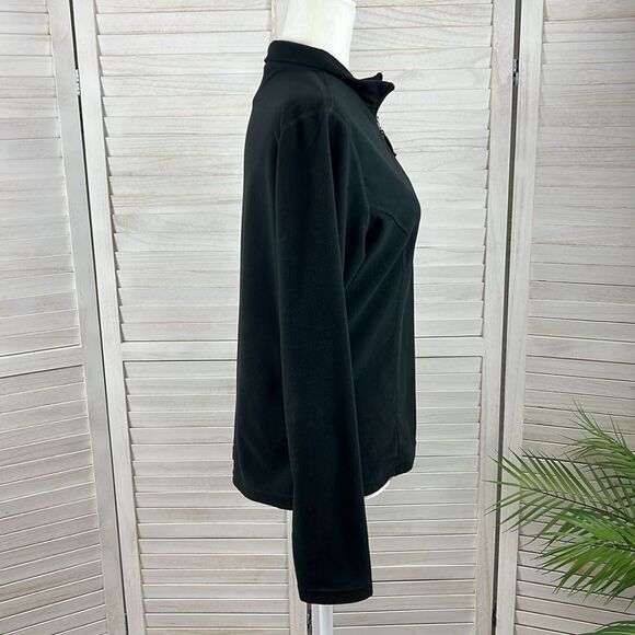 The North Face Black 1/4 Zip Fleece Pullover Medium - Picture 5 of 11